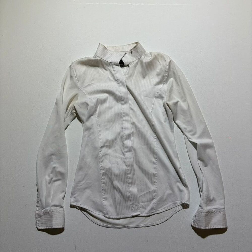 Ariat Youth size XL Equestrian Show White Shirt